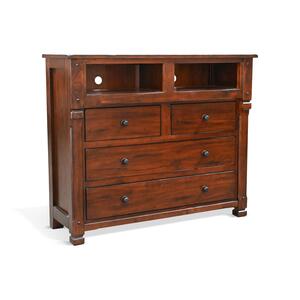 2322DC-MC Santa Fe 4 Drawer Media Chest