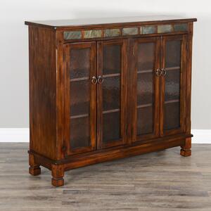 2813DC2 Santa Fe Bookcase W/ 4 Doors