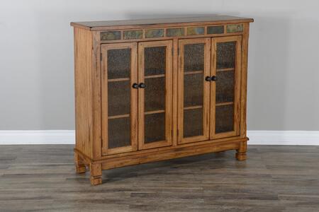 2813RO2 Sedona Bookcase W/ 4 Doors