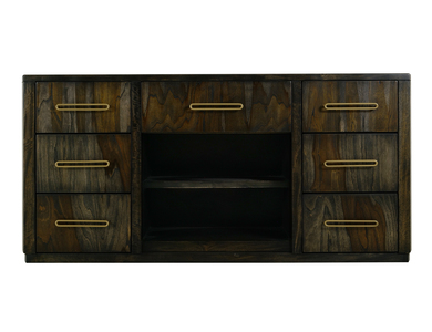 IFD4422CNS 7 Drawer, Console "Black Balam"