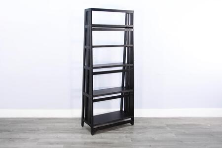 2839BW-72 72"H Folding Bookcase