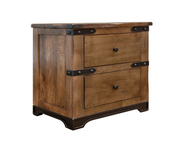 IFD866NTST 2 Drawer Nightstand "Parota"