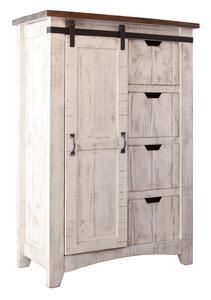 IFD360CHEST 4 Drawer 1 Door Chest "Pueblo"