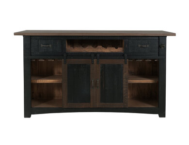 IFD370BAR 2 Drawer, 2 Shelves & 2 Doors Bar "Pueblo"
