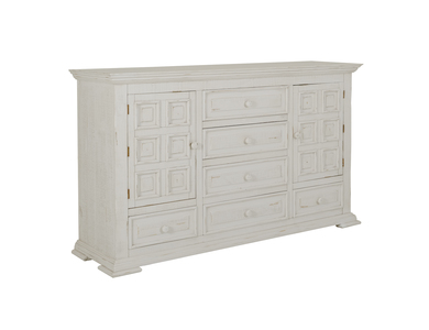 IFD1022DSR 6 Drawer 2 Doors Dresser "Terra"