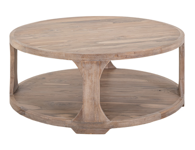 IFD4322CKT 1 Shelf Cocktail Table "White Balam"