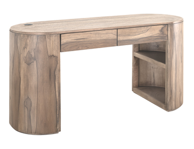 IFD4321DSK 2 Drawer, Desk "White Balam"