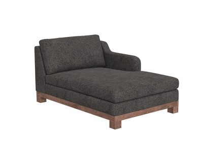 IUP298-CSE-RT-121 Wooden Frame & Base, Sectional Right Chaise "Samba"
