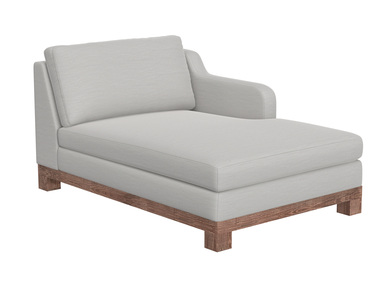 IUP298-CSE-RT-131 Wooden Frame & Base, Sectional Right Chaise "Samba"