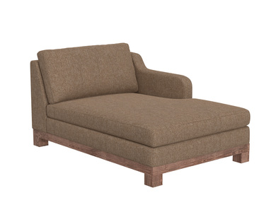 IUP298-CSE-RT-152 Wooden Frame & Base, Sectional Right Chaise "Samba"