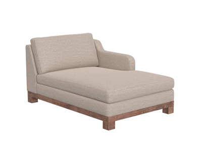 IUP298-CSE-RT-161 Wooden Frame & Base, Sectional Right Chaise "Samba"