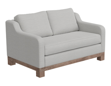 IUP298-LOV-131 Wooden Frame & Base, Loveseat "Samba"