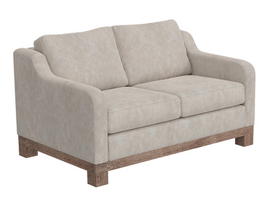 IUP298-LOV-210 Wooden Frame & Base, Loveseat "Samba"