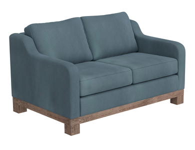 IUP298-LOV-233 Wooden Frame & Base, Loveseat "Samba"