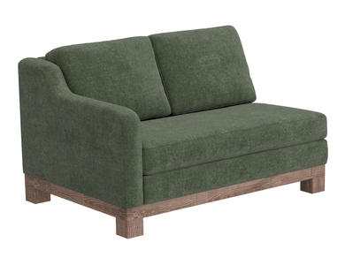 IUP298-LOV-LF-111 Wooden Frame & Base, Sectional Right Chaise "Samba"