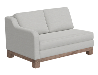 IUP298-LOV-LF-131 Wooden Frame & Base, Sectional Right Chaise "Samba"