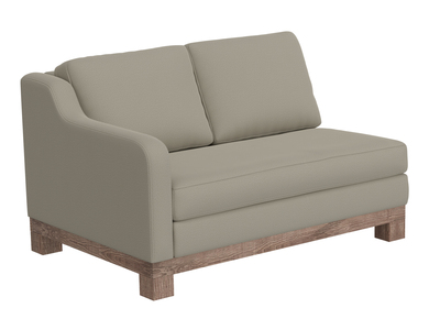 IUP298-LOV-LF-151 Wooden Frame & Base, Sectional Right Chaise "Samba"