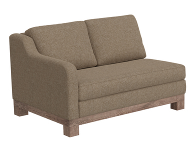 IUP298-LOV-LF-152 Wooden Frame & Base, Sectional Right Chaise "Samba"