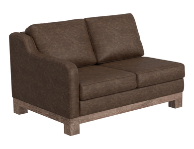 IUP298-LOV-LF-212 Wooden Frame & Base, Sectional Right Chaise "Samba"