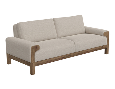 IUP966-SOF-161-A Wooden Frame & Base 2 cushions, Sofa "Sedona"
