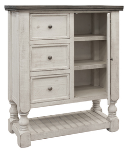 IFD4690CHT 3 Drawer, 1 Door Chest "Stone"