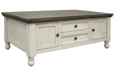 IFD4691CKT 4 Drawer Cocktail Table "Stone"
