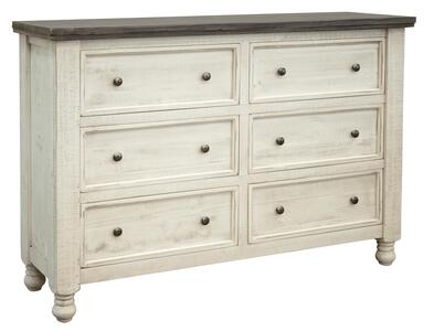 IFD4691DSR 6 Drawer Dresser "Stone"
