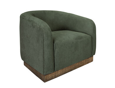 IUP551-ACH-111 Wooden Frame & Base, Armchair "Suomi"