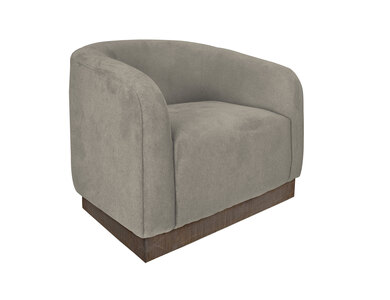 IUP551-ACH-151 Wooden Frame & Base, Armchair "Suomi"