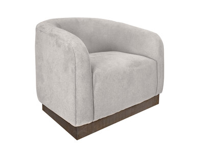 IUP551-ACH-161 Wooden Frame & Base, Armchair "Suomi"