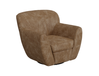 IUP222-ACH-202 Wooden Frame & Metal Base, 360 Degree Swivel Accent Chair "Tamesis"