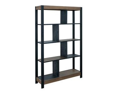 IFD9921BKS 8 Shelves, Bookcase "Tuxedo"