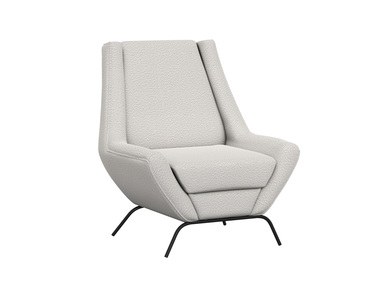 IUP331-ACH-101 Wooden Frame & Metal Base, Armchair "Tyne"