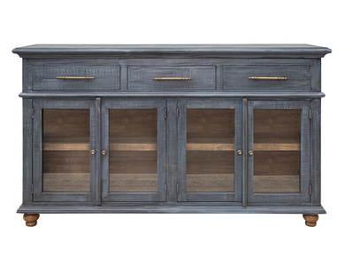 IFD9701CNSBL 3 Drawer 4 Door Console "Vintage"