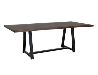 IFD3422TBL Trestle Dining Table "Walnut"