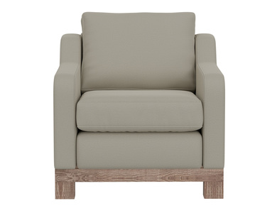 IUP298-ACH-151 Wooden Frame & Base, Armchair "Samba"
