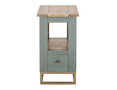 IFD7751CSTGN 1 Drawer, 1 Shelf, Chairside Table "Timber"