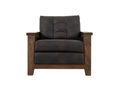 IUP342-ACH-216 Wooden Frame & Base, Armchair "Walnut"