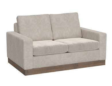 IUP722-LOV-210 Wooden Frame & Base, Loveseat "Georgia"