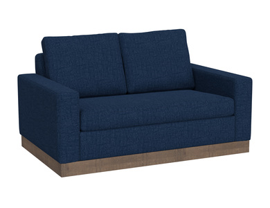 IUP722-LOV-221 Wooden Frame & Base, Loveseat "Georgia"