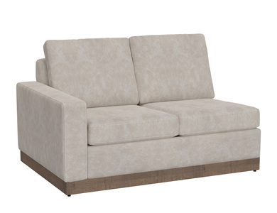 IUP722-LOV-LF-210 Wooden Frame & Base, Sectional Left-Arm Loveseat "Georgia"