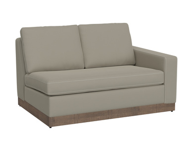 IUP722-LOV-RT-151 Wooden Frame & Base, Sectional Right-Arm Loveseat "Georgia"