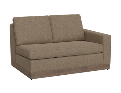 IUP722-LOV-RT-152 Wooden Frame & Base, Sectional Right-Arm Loveseat "Georgia"