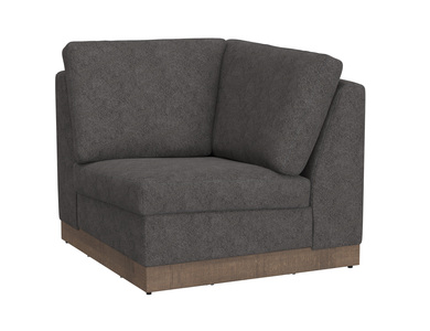 IUP722-WDG-SQ-121 Wooden Frame & Base, Corner Square Wedge "Georgia"