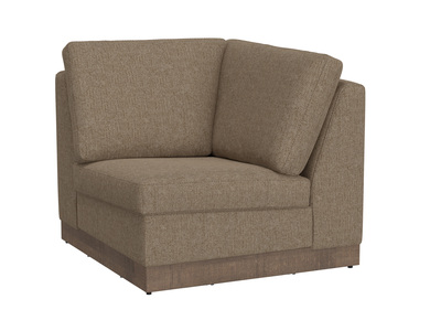 IUP722-WDG-SQ-152 Wooden Frame & Base, Corner Square Wedge "Georgia"