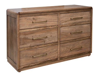 IFD6621DSR 6 Drawer Dresser "Mezquite"