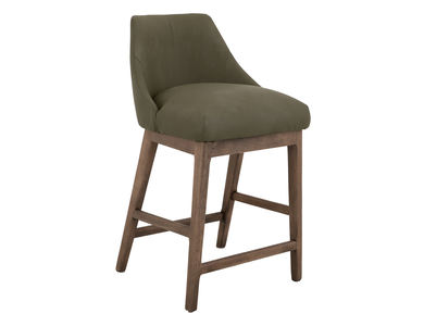 IUP662-BST30-232 Wooden Frame and Upholstered Seat, Barstool 30" "Mezquite"