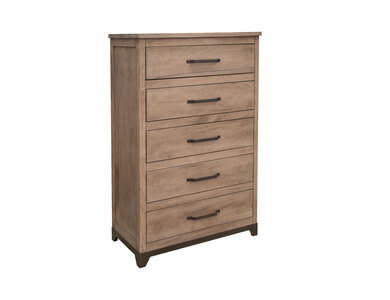 IFD8681CHT 5 Drawer Chest "Natural Parota"
