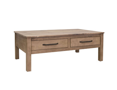 IFD8681CKT 4 Drawer Cocktail Table "Natural Parota"