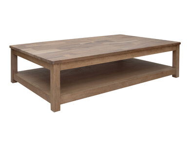 IFD8681CKTDL Deluxe Cocktail Table "Natural Parota"
